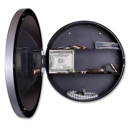 Real Clock Diversion Safe - Discreet Secret Compartments Of A Wall Clock To Store Money, Jewelry, Or Other Valuables