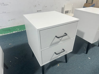 Modern 2-Drawer Nightstand