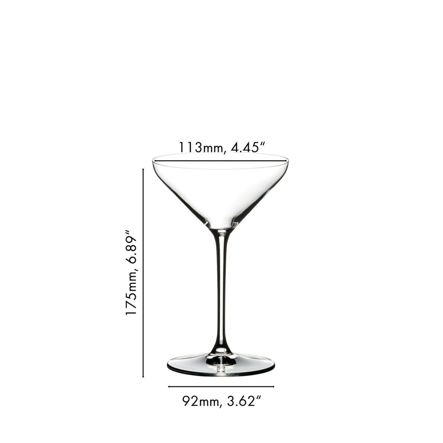 Riedel Extreme Martini Glass (4441/17) | Two Pack