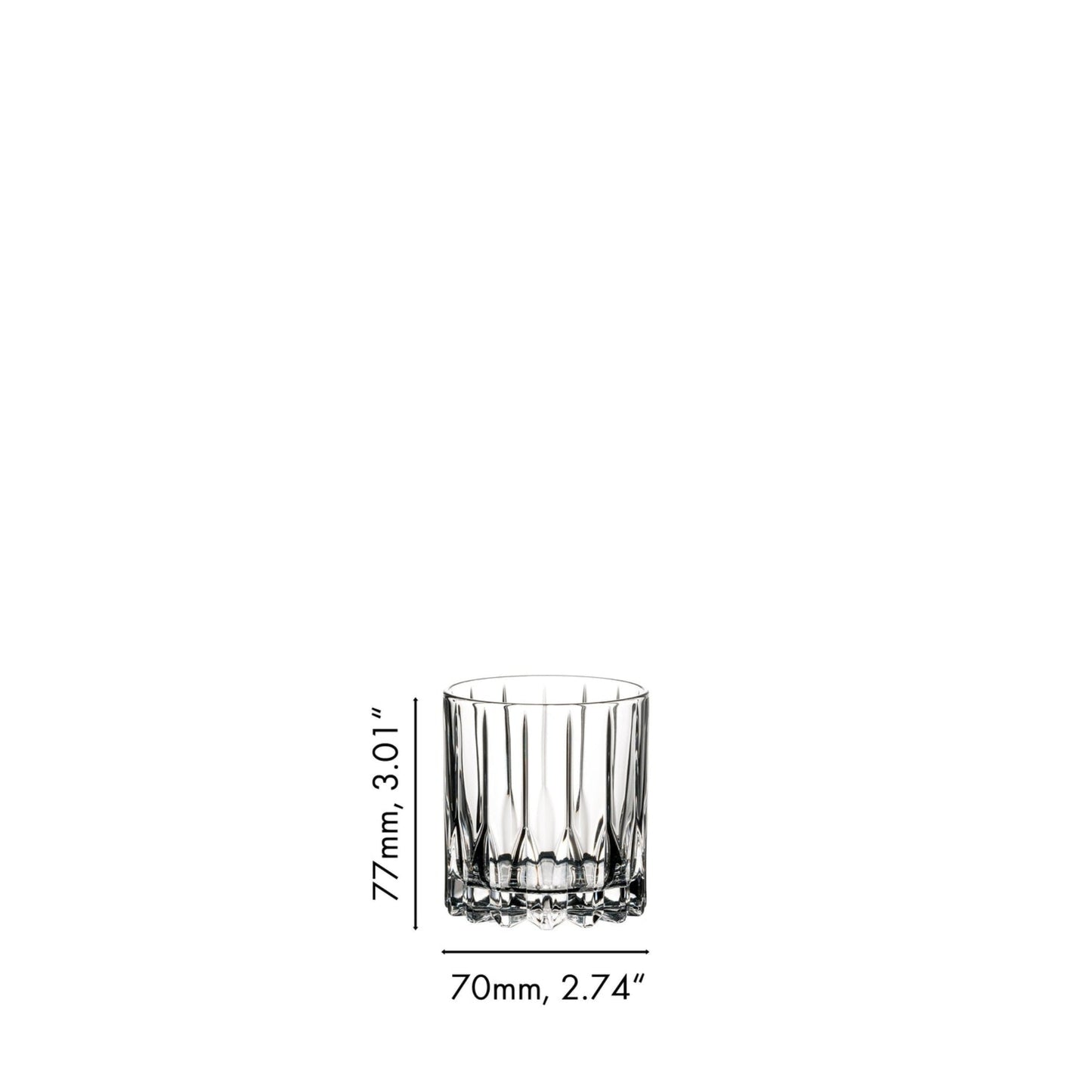 Riedel Drink Specific Glassware Rocks Glass (6417/02) | Two Pack