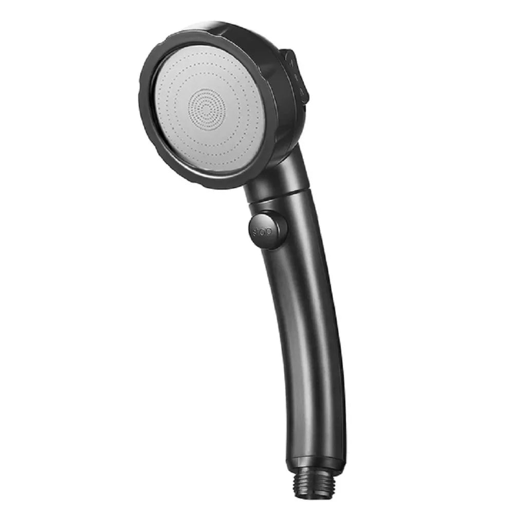 High Pressure Bathroom Shower Head 3 Modes Adjustable Water Saving Rain Luxury Home Hotel Silver Sprayer Bathroom Accessories